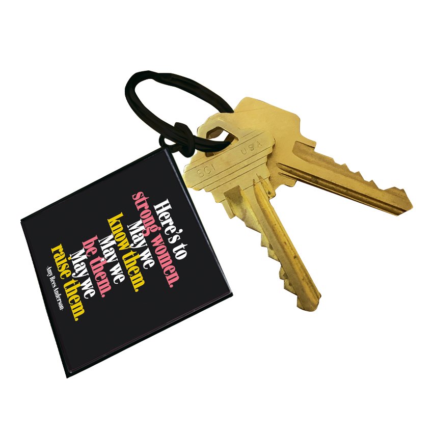 Keychains - KCD287 - Strong Women (Amy Rees Anderson) - HER Home Design Boutique